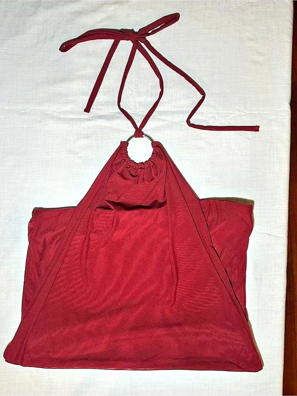 princess polly burgundy halter top